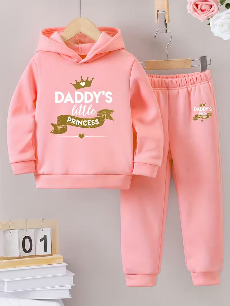 Boys' and Girls' Brushed Hoodie and Pant Set, 0 to 10 Years