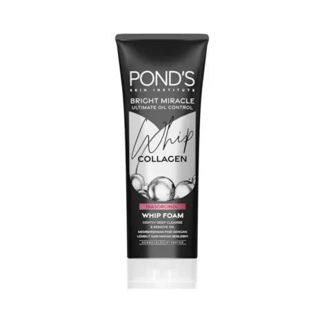 Pond's Bright Miracle Oil Control Whip Collagen Whip Foam 100g (Indonesia)