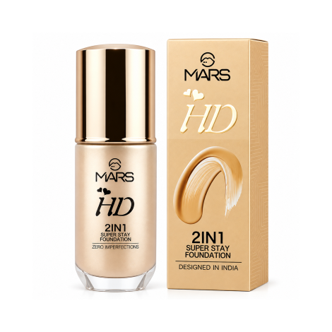 Mars HD 2in1 Super Stay Foundation F07 - 101 (India)