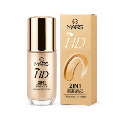 Mars HD 2in1 Super Stay Foundation F07 - 101 (India)