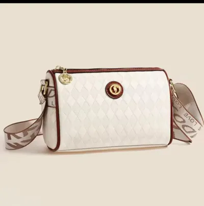 Cylinder lightweight bag (white)