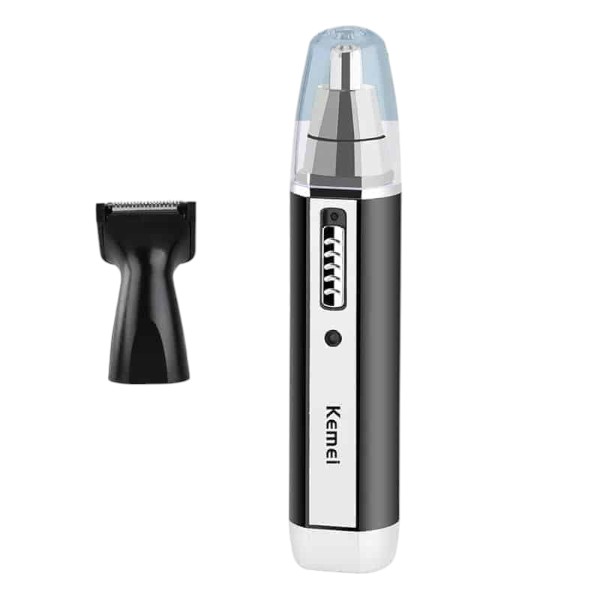 Kemei KM-6632 2 In 1 Rechargeable Nose Hair Trimmer