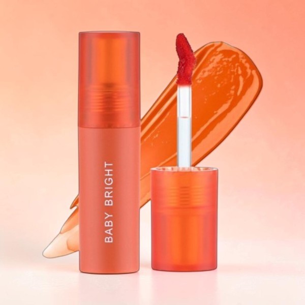 Baby Bright Mask Friendly Lip Tint - 07 Persimmon Jam (Thailand)