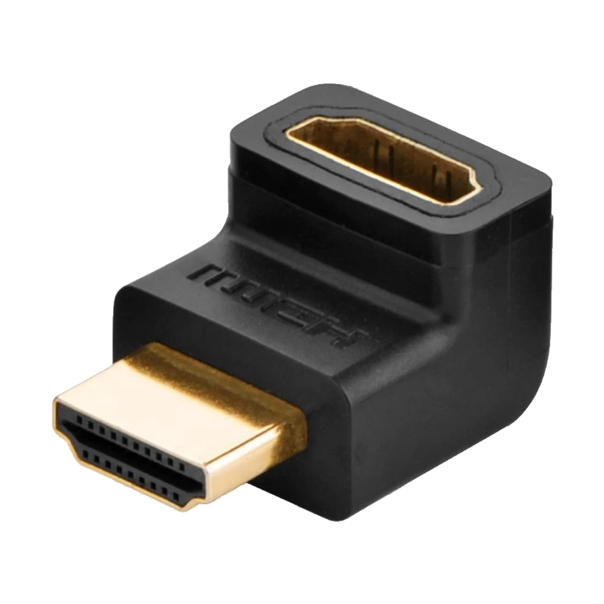 UGREEN 20110 HDMI Male to Female Up Angle Converter Black