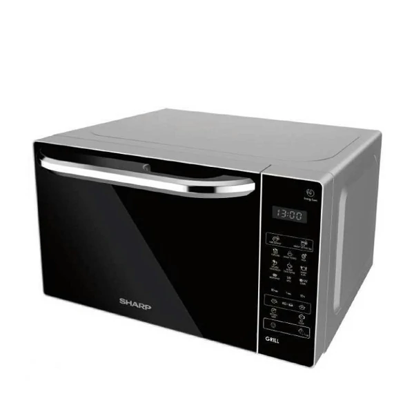 Sharp R-72EO (S) Microwave Oven with Grill Function.