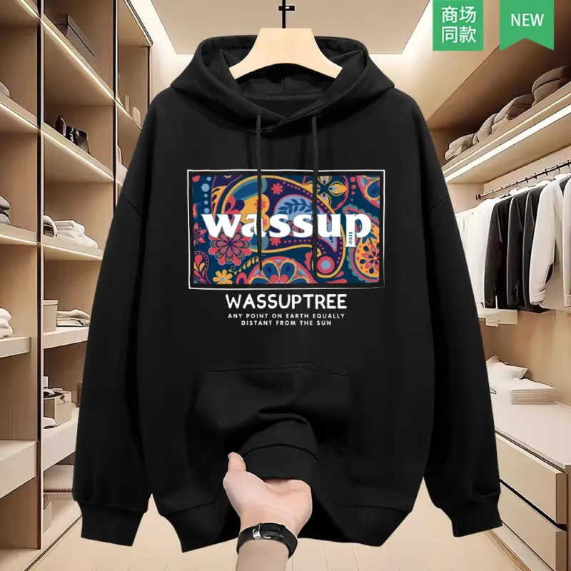 Men's Cotton Winter Hoodie with Full Sleeves, 320 GSM, 6 Colours