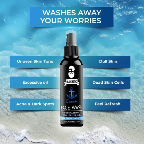 Muuchstac Ocean Face Wash 100ml (India)
