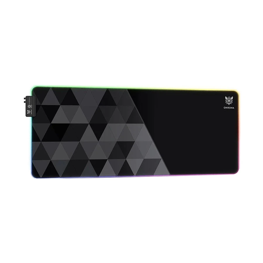 Onikuma MP006 Black RGB Gaming Mouse Pad