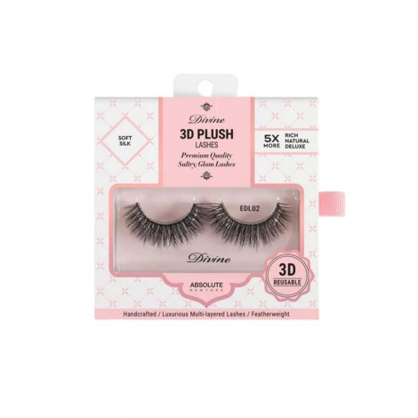 Absolute New York Divine 3D Plush Eye Lashes - EDL02 Aphrodite (China)