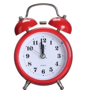 Small Table Alarm Wall Clock Bell