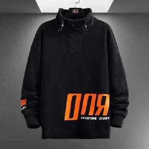 High Neck Sweatshirt for Men