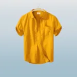 Men's Stylish Half Sleev  Casual  Solid Shirt ( Khatali )