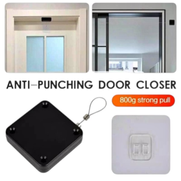 Auto Door Closer – Punch-Free Automatic Door Closer