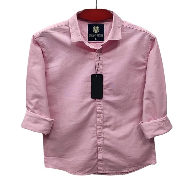 New Men's Solid Colour Color Shirt