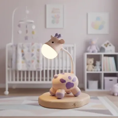 Cute Giraffe Night Light Lamp