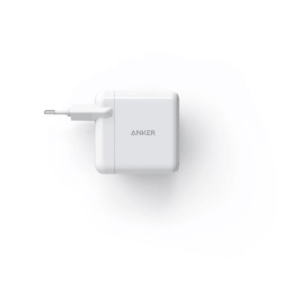 Anker Powerport PD+2 35W Dual Port Wall Charger A2636G21- White Color
