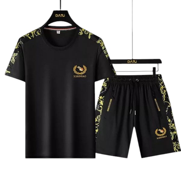 Combo Half T-Shirt And 3 Quarter Pants For Man
