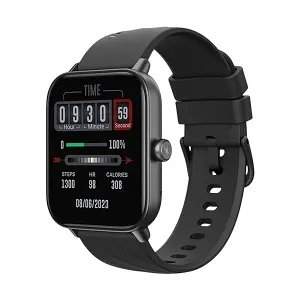 Fastrack Rider Black Bluetooth Calling Smart Watch