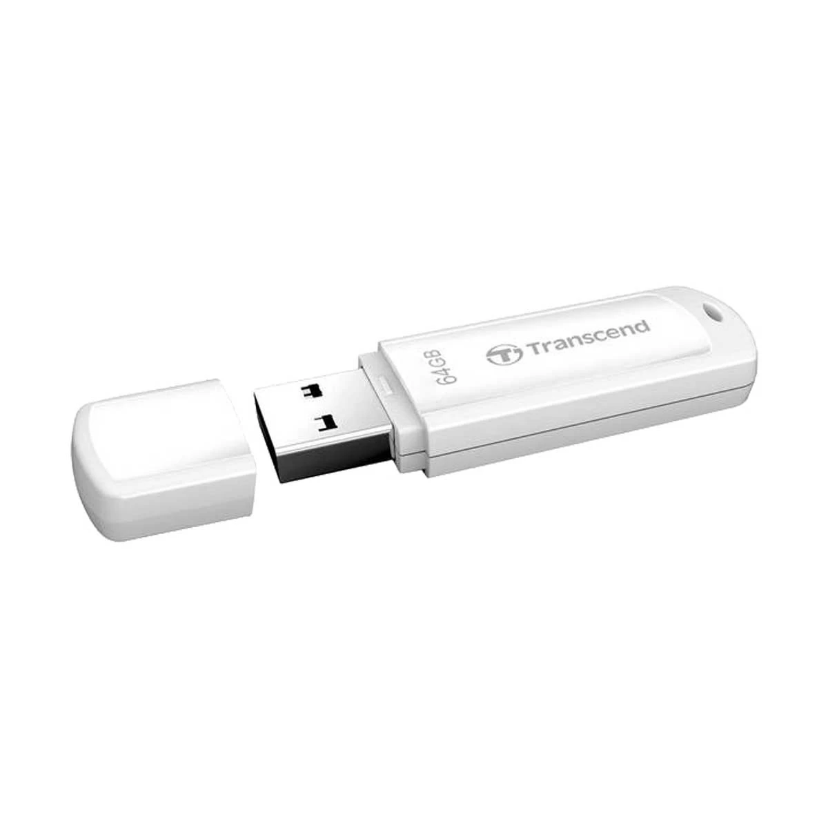 Transcend V-730 64GB USB 3.1 Gen 1 White Pen Drive