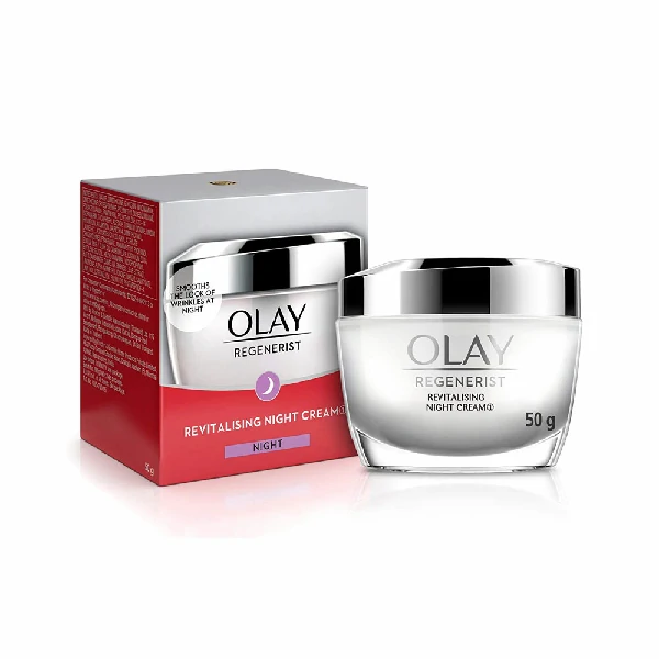 Olay Night Cream: Regenerist Revitalising Night Moisturiser (50gm)