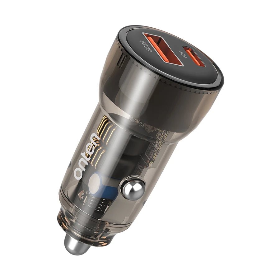 Onten OTN-CW78 60W USB & USB-C Car Charger Black