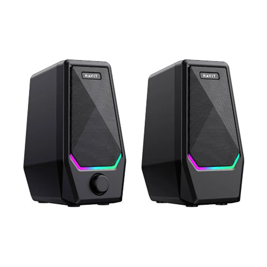 Havit SK768 2:0 RGB USB Speaker Black