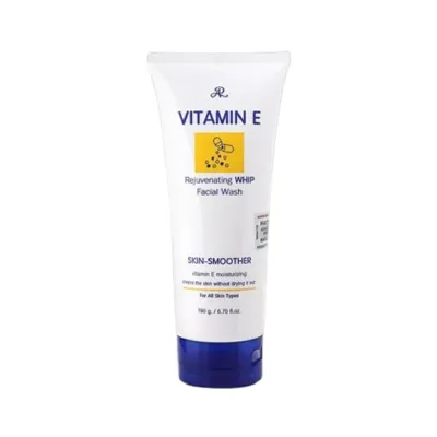 AR Vitamin E Rejuvenating Whip Facial Wash Skin-Smoother 190g (Thailand)