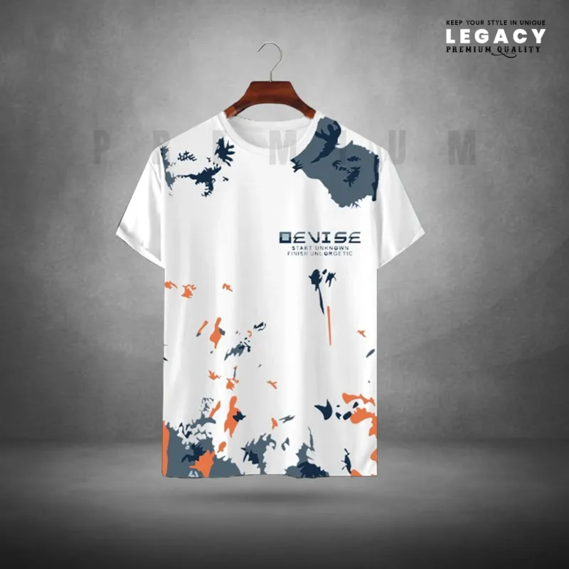 Men's Half Sleeve Sports T-Shirt, 160 GSM PP Jersey, Sizes M to XL