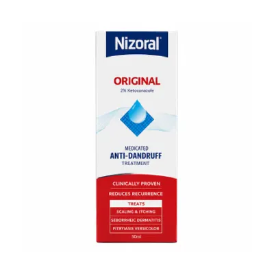 Nizoral Original Medicated Anti-Dandruff Treatment 50ml (Thailand)