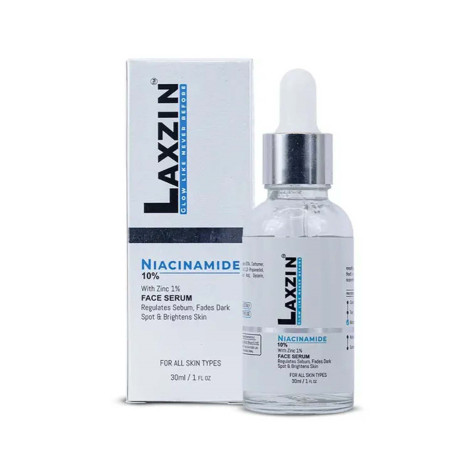 Laxzin Niacinamide 10% With Zinc 1% Face Serum 30ml (Bangladesh)