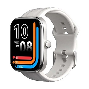 Haylou Watch Faro Silver Bluetooth Calling Smart Watch