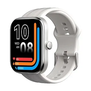 Haylou Watch Faro Silver Bluetooth Calling Smart Watch