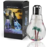 Bulb Humidifier with LED Colour-Changing Night Light