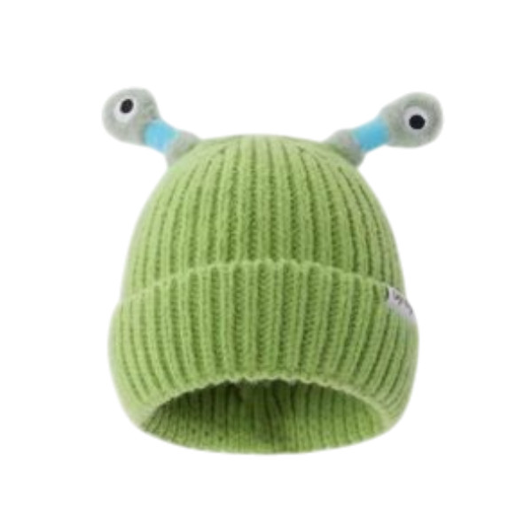 Winter Child Cute LED Little Monster Hat