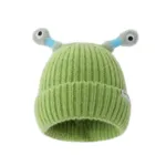 Winter Child Cute LED Little Monster Hat