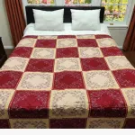 Soft Twill Cotton AC Katha Light Quilt for Bed, 6 Colours
