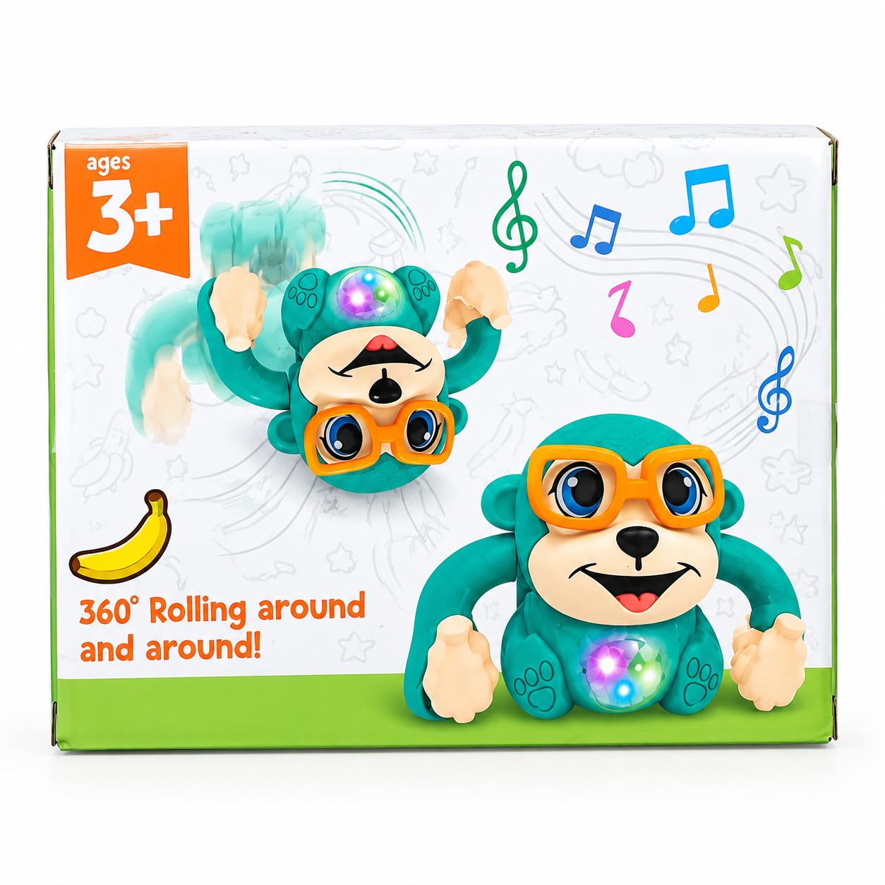 Dancing Monkey Musical Toy for Kids