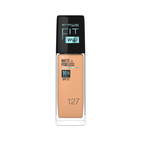Maybelline Fit Me Matte Poreless 16H Oil Control Foundation - 127 (India)