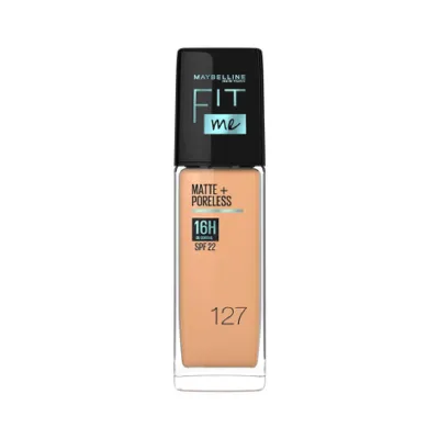 Maybelline Fit Me Matte Poreless 16H Oil Control Foundation - 127 (India)