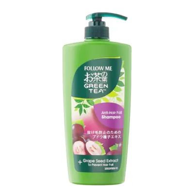 Follow Me Green Tea Grape Seed Anti Hair Fall Shampoo 650ml (Malaysia)
