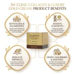3w Clinic Collagen & Luxury Gold Revitalizing Comfort Cream 24k Gold 100g (Korea)
