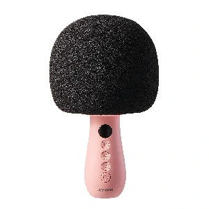 JOYROOM JR-MC6 Handheld Karaoke Speaker – Pink Color