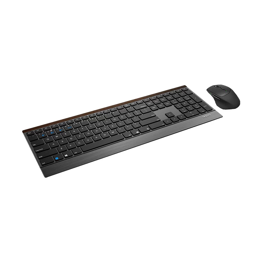 Rapoo 9500M Black Bluetooth (Dual Mode) Keyboard & Mouse Combo
