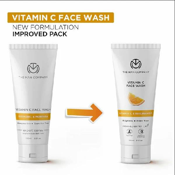 The Man Company Vitamin C Face Wash (100ml)