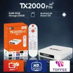 TX2000 Pro 5G Smart TV Box