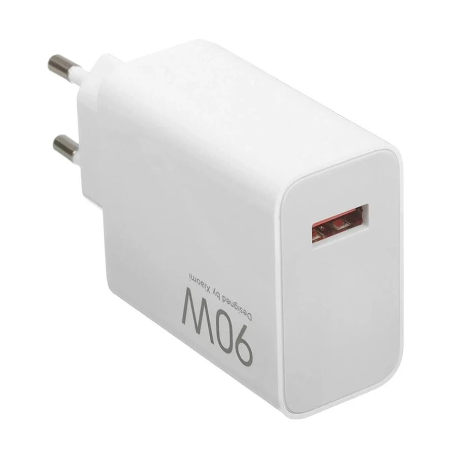 Xiaomi HyperCharge Combo 90W USB-A Charger with USB-C Cable White (EU)