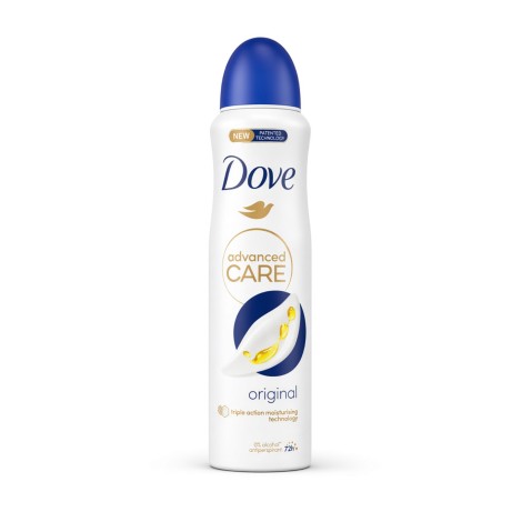 Dove Advanced Care Original Antiperspirant Spray 150ml (India)