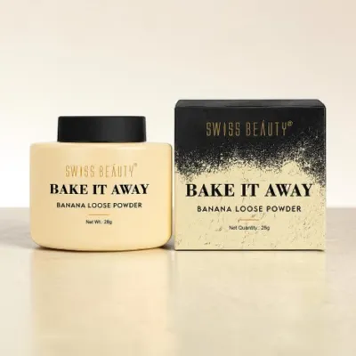 Swiss Beauty Bake It Away Banana Loose Powder 28g (China)