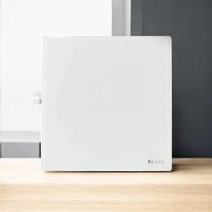 Belamy White Blank Plate | BE-160-SW
