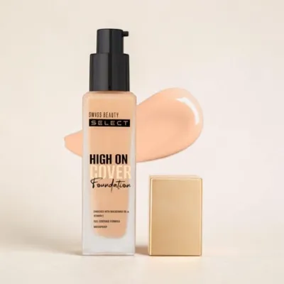 Swiss Beauty Select High On Cover Foundation - 06 Warm Espresso (China)